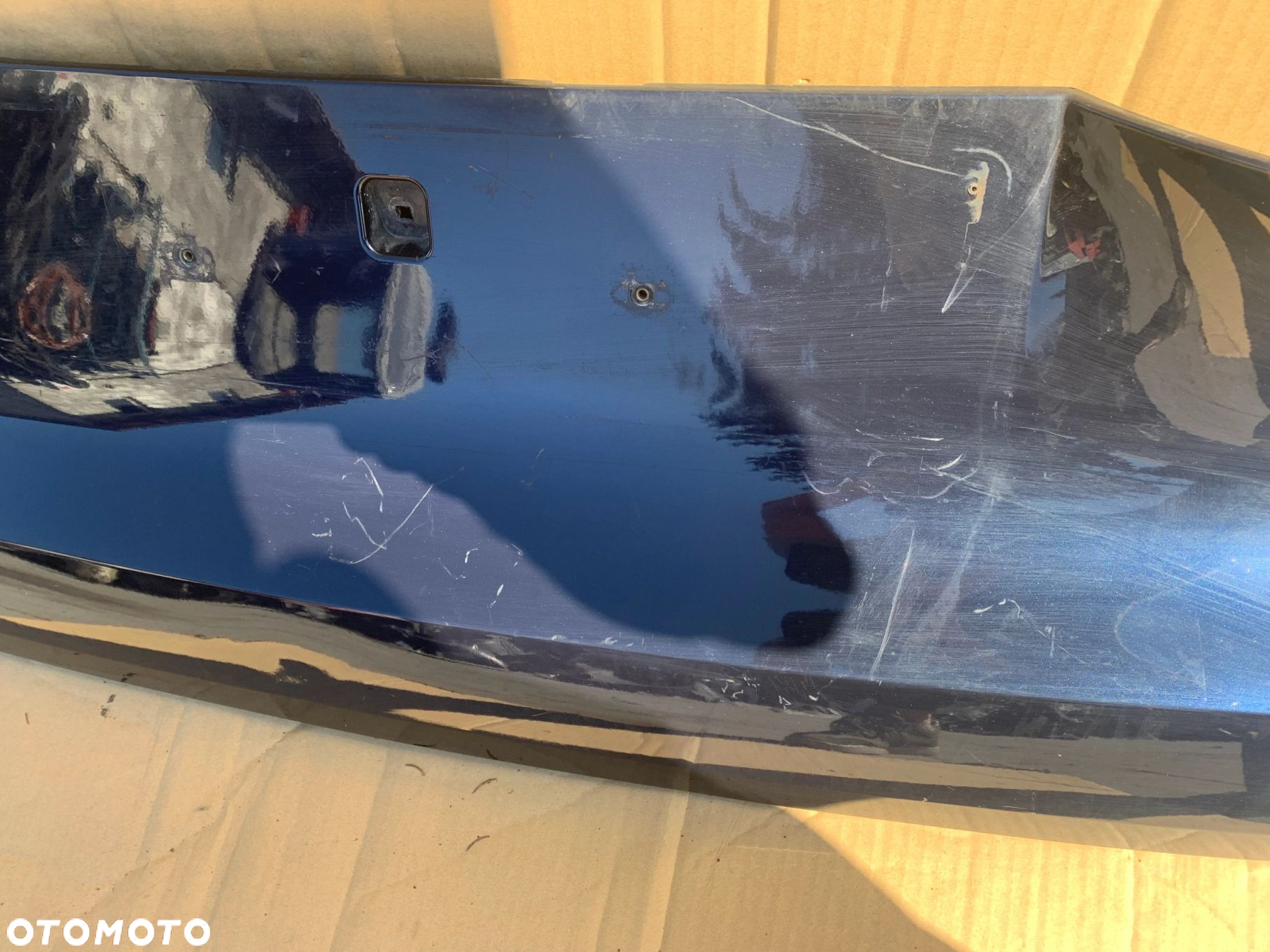 NAKŁADKA BLENDA KLAPY TYŁ BMW 5 GT F07 A89 IMPERIALBLAU 7200541 - 3