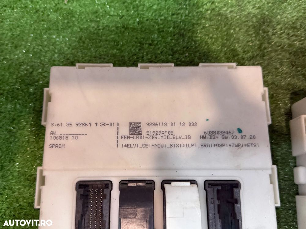 PANOU SIGURANTE DE CONTROL (2 BUC.) BMW 116I SERIA 1 F20 F21 2012 COD OEM 116RI001052 9286113 2011-2019 - 8