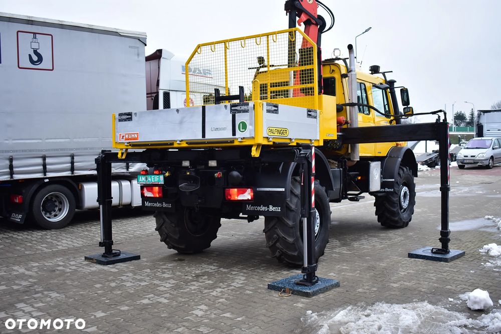 Mercedes-Benz Unimog U 5000 / Palfinger PK 12002- EH/ Pilot/ 5 i 6 Funkcja ! / Brygadówka/ Doka/ Energetyka/ 4x4/ Off road/ Sprowadzony z Niemiec ! Stan wzorowy ! - 21