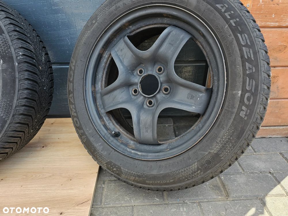 FELGI STALOWE STRUKTURALNE OPONY WIELOSEZON OPEL VECTRA C ASTRA H ZAFIRA A B MERIVA B SIGNUM 5X110 16 CALI 205/55/16 ET39 - 3