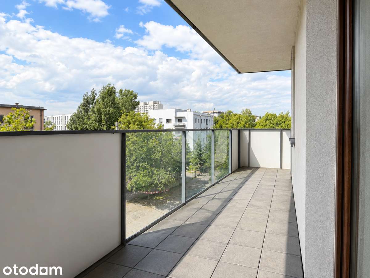 Kraków – Sołtysowska – Przytulne, klimatyzowane studio z balkonem