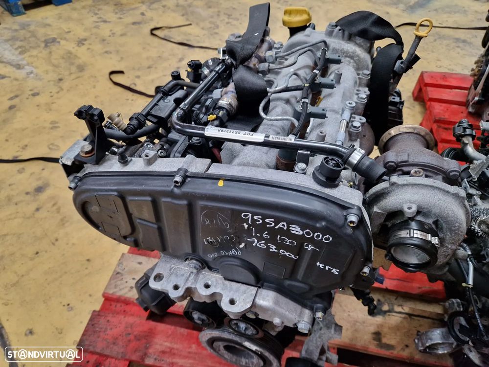 Motor usado 955A3000 FIAT PUNTO EVO 1.6 JTDM 120CV ALFA ROMEO MITO - 1