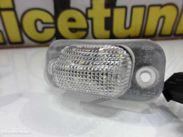 Suporte De Lâmpada De Matricula Com Led Branco Para VW Golf 3, polo 6N 94-99,  Seat Ibiza 6K 93-99, Cordoba 93-02 - 11