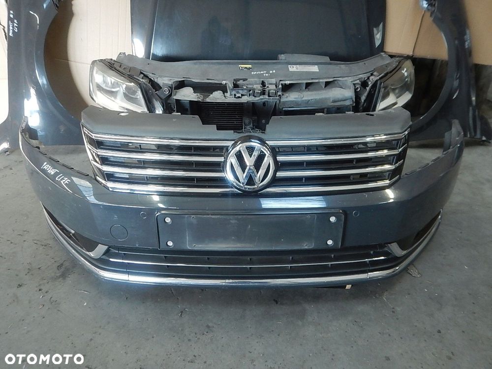 kompletny przod passat b7 li7f maska zderzak błotniki lampy pas europa - 6