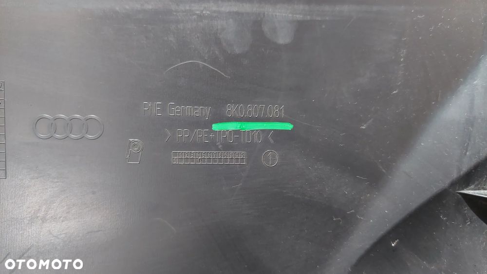 OSŁONA NAKŁADKA PASA PRZEDNIEGO AUDI A4 B8 R2009 NR 8K0807081 - 3