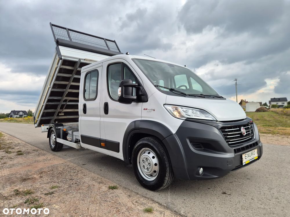 Fiat DUCATO MAXI 2.3 POWER 180KM KIPER DUBEL BRYGADÓWKA 7 0SÓB SALON PL 2017R - 15