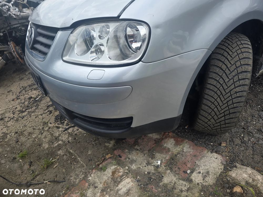 Zderzak przód vw Touran 03-06 caddy 03-10 w kolorze LA7W - 4