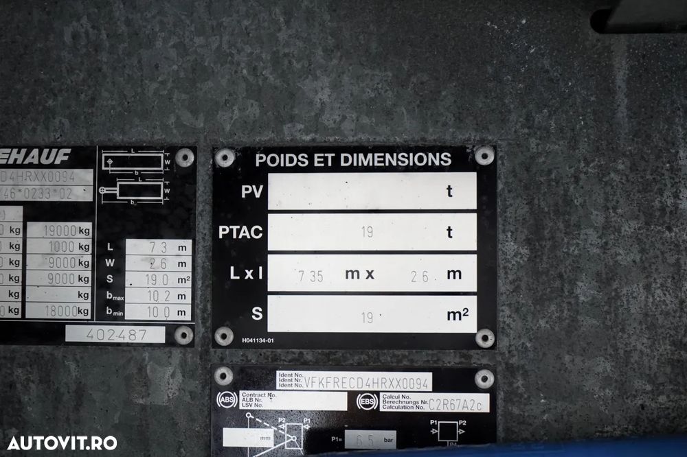 MAN TGX 26.460 / REMORCA TANDEM / 120 M3 / I-PARK COOL / PUNTE RIDICATĂ / PUNTE DIRECȚIE / + REMORCA FRUEHAUF / PUNTE SAF - 35