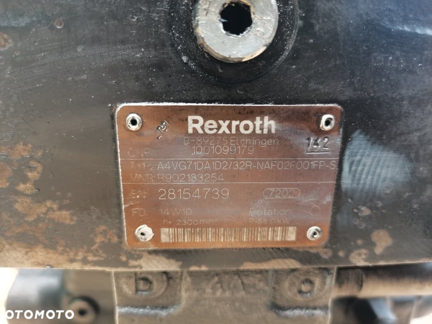 Pompa jazdy Deutz-fahr Agrovector Rexroth A4VG71DA - 5