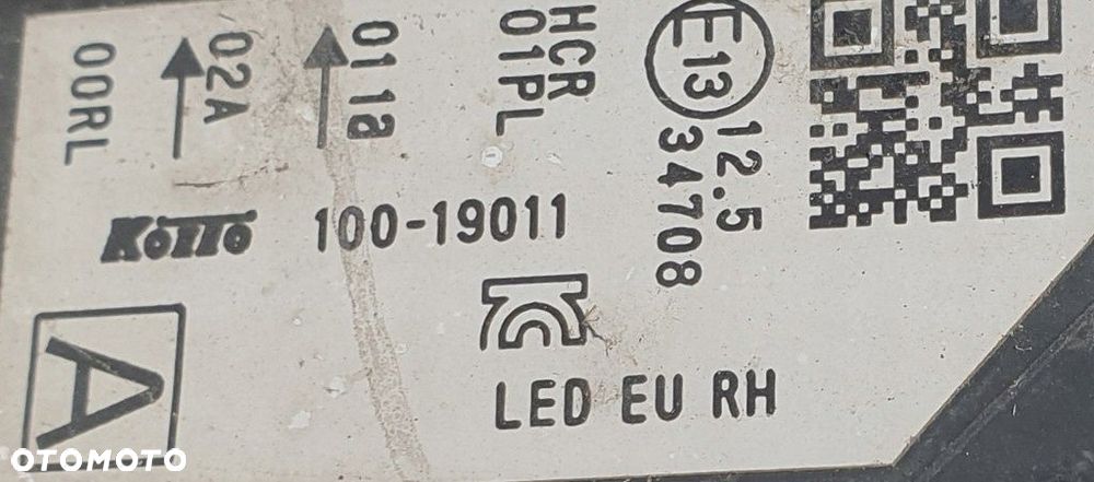 Nissan Qashqai II Reflektor Prawy KOITO 100-19011 - 6