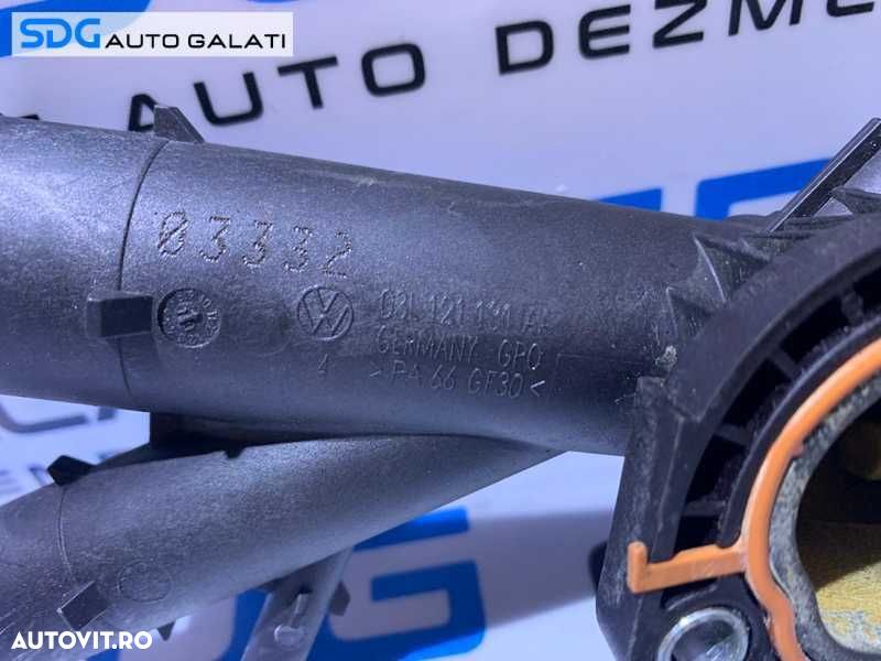 Distribuitor Corp Carcasa Termostat Apa Skoda Superb 2 1.6 TDI CAYC 2008 - 2015 Cod 03L121131AA 03L121132AA [D0340] - 5