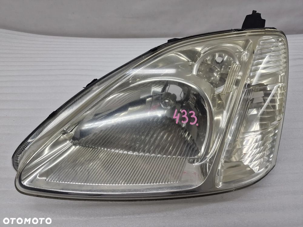 HONDA CIVIC VII 01-06 LEWA LAMPA PRZEDNIA PRZÓD , NR 0301193301 , NR AUKCJI LL433 - 1