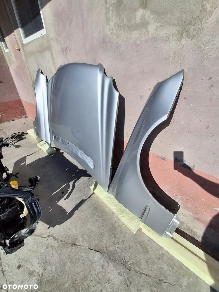 Mercedes W209 CLK maska zderzak błotniki lampy wzmocnienie przód 744 - 14