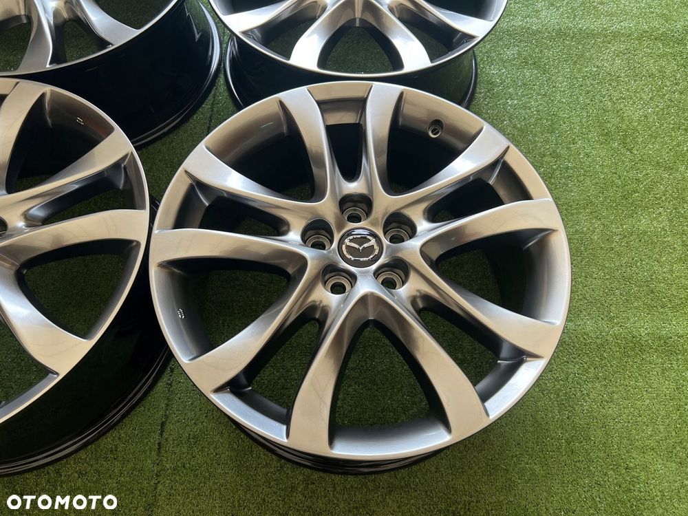 KOMPLET FELG FELGI ALU MAZDA CX-3 CX-5 CX30 CX60 19 ET45 ORYGINALNE - 8