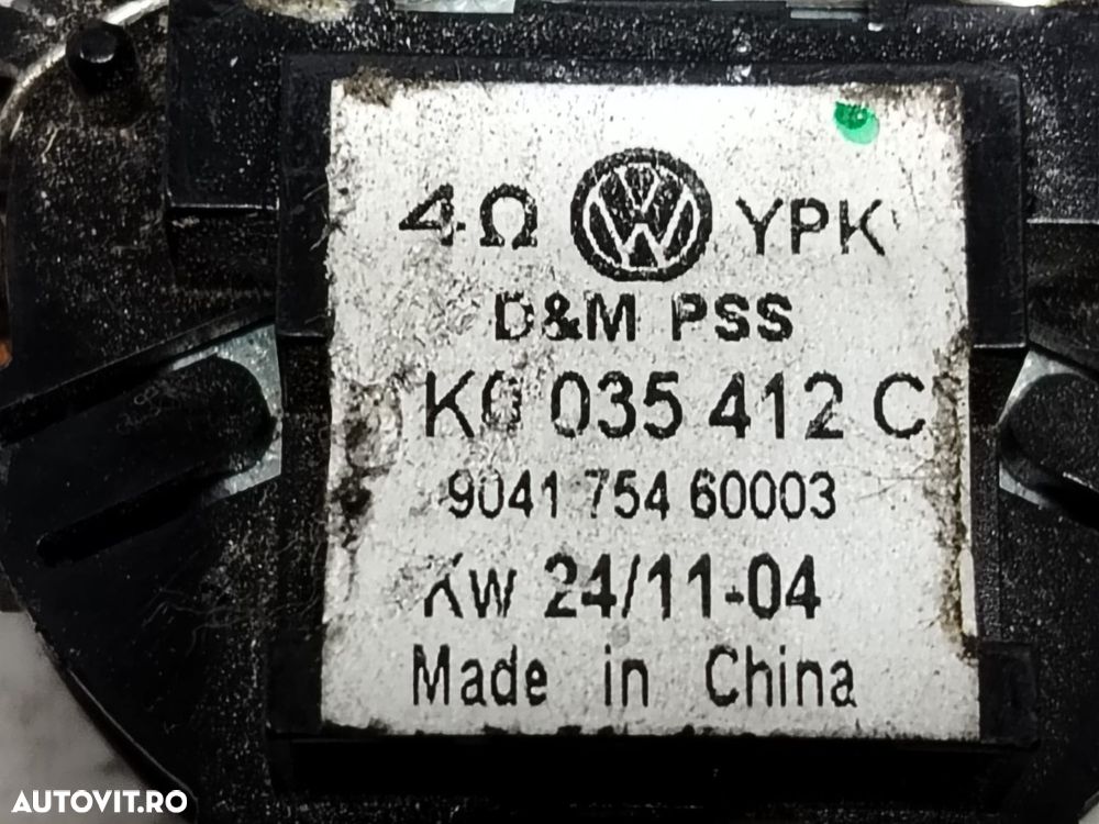 Tweeter usa stanga spate 1k0035412c Volkswagen VW Golf 6 [2008 - 2015 - 3