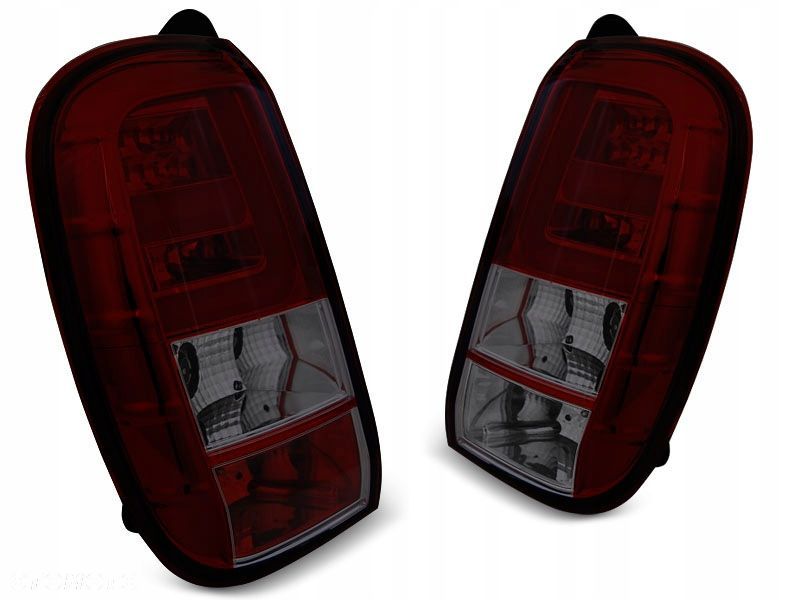 LAMPY DIODOWE DACIA DUSTER 10- RED SMOKE LED BAR - 1