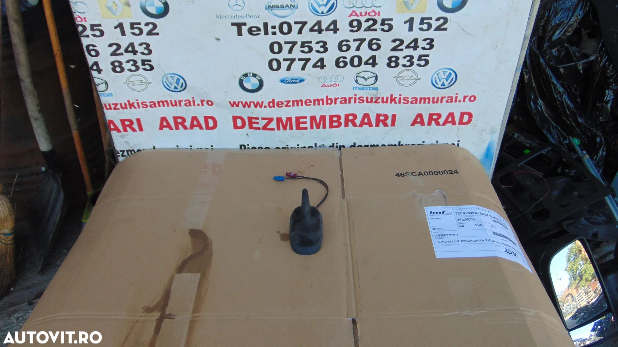 Antena VW touareg 7p Tiguan Golf 6 antena rechin gps caddy passat scirocco touran seat skoda audi - 1