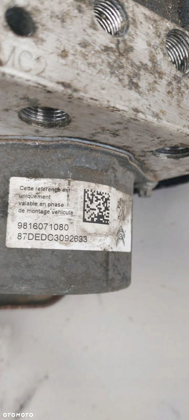 CITROEN C4 PICASSO II POMPA HAMULCOWA ABS 9816071080 - 2