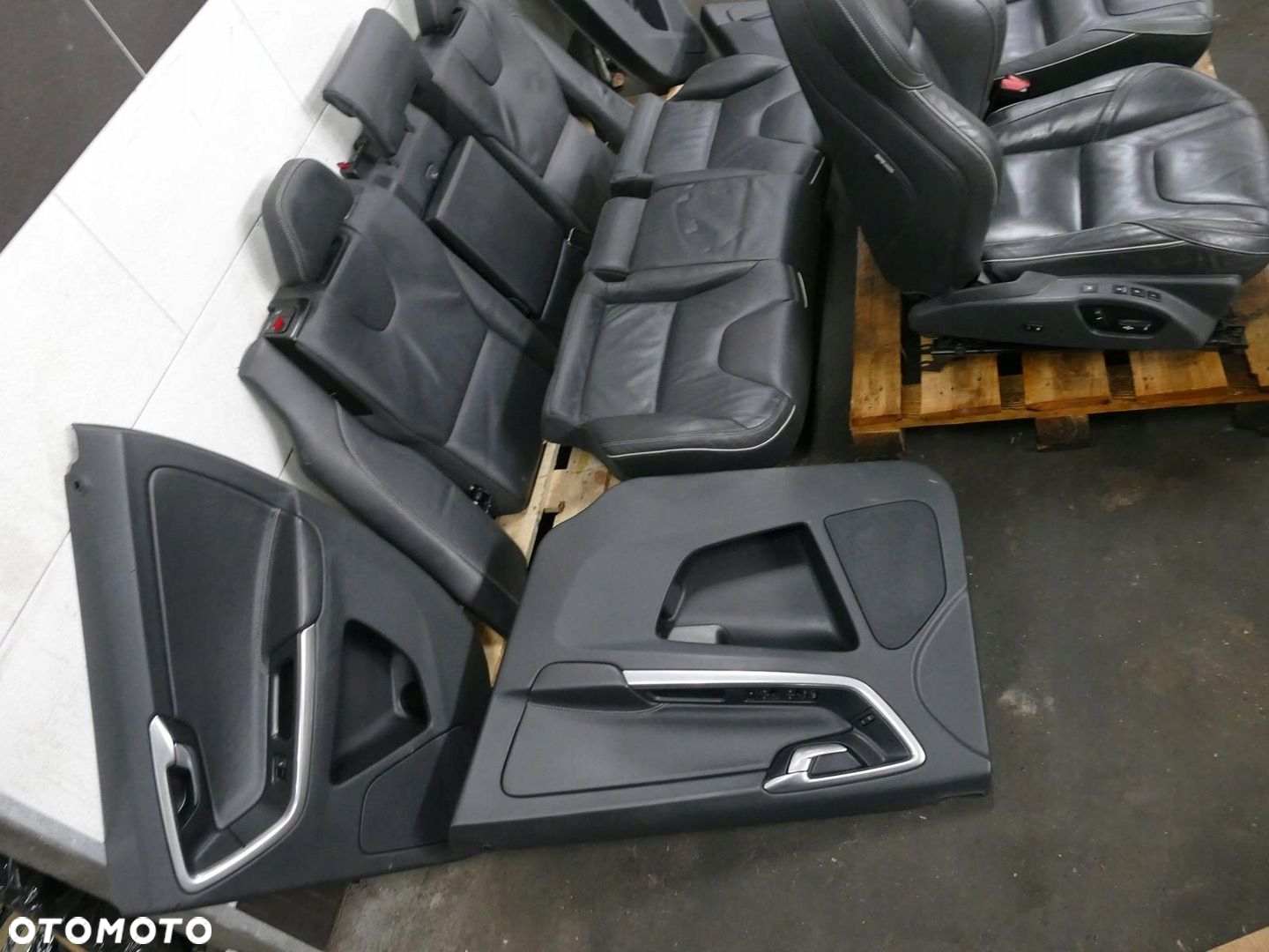 VOLVO XC60 I LIFT R-DESIGN FOTEL BOCZEK KANAPA FOTELE BOCZKI CZARNA SKÓRA - 8