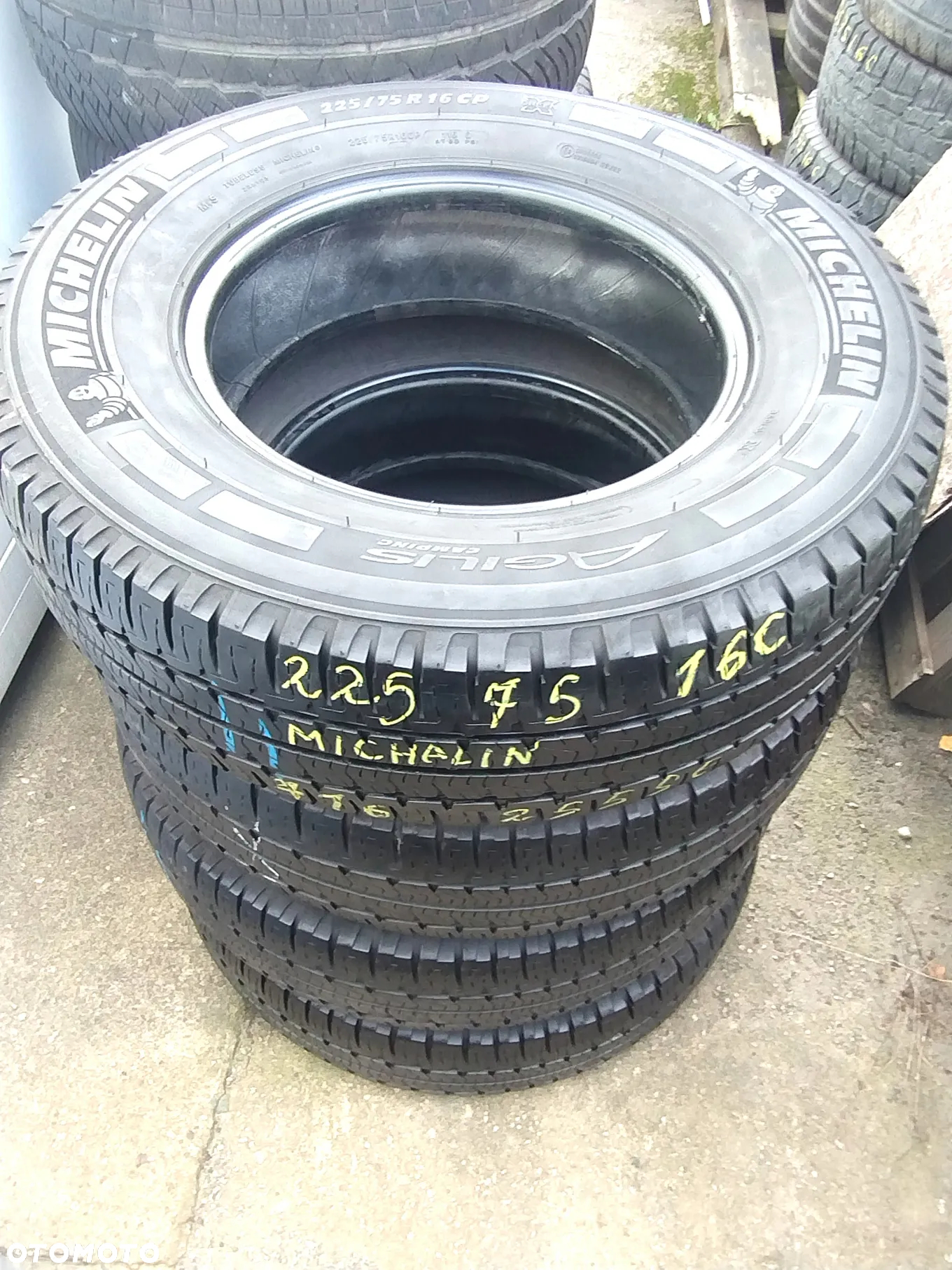225/75R16C 16 C 116Q Opony Letnie Lato MICHELIN AGILIS CAMPING 7mm Legnica ALU-RAD 225/75 - 2