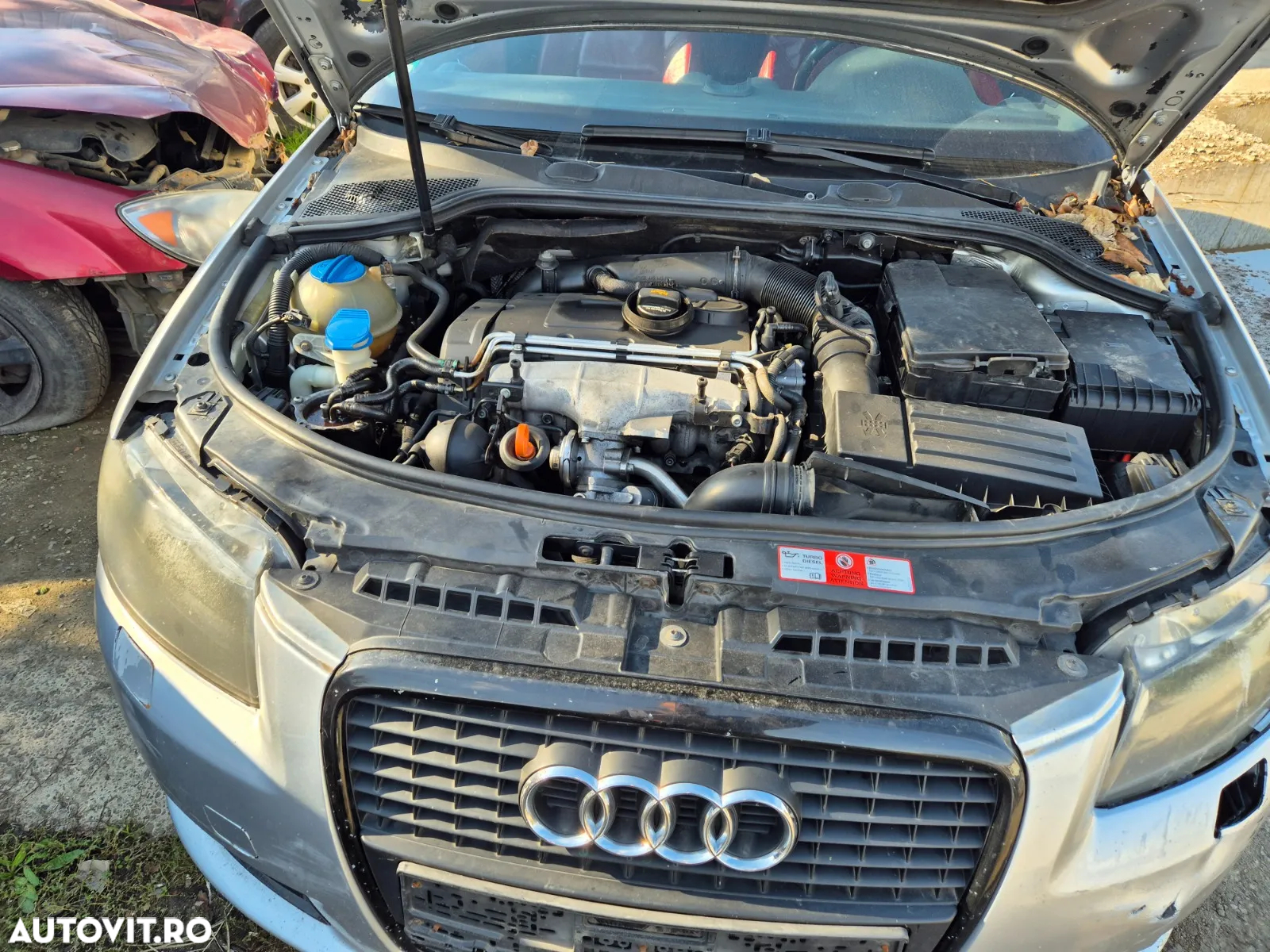 Cutie viteze manuala Audi A3 8P 2006 2.0 tdi motor cod BKD 6+1 trepte - 3