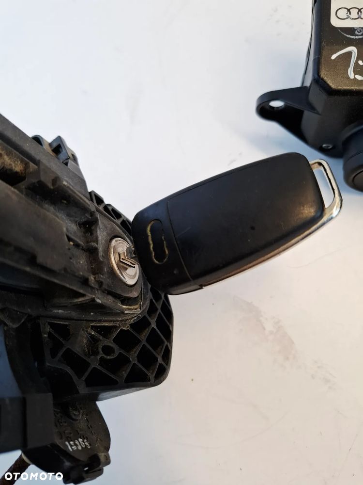 Zestaw Komplet Klucza Klucz Blokada Stacyjka Wkładka Audi A6 C6 - 8