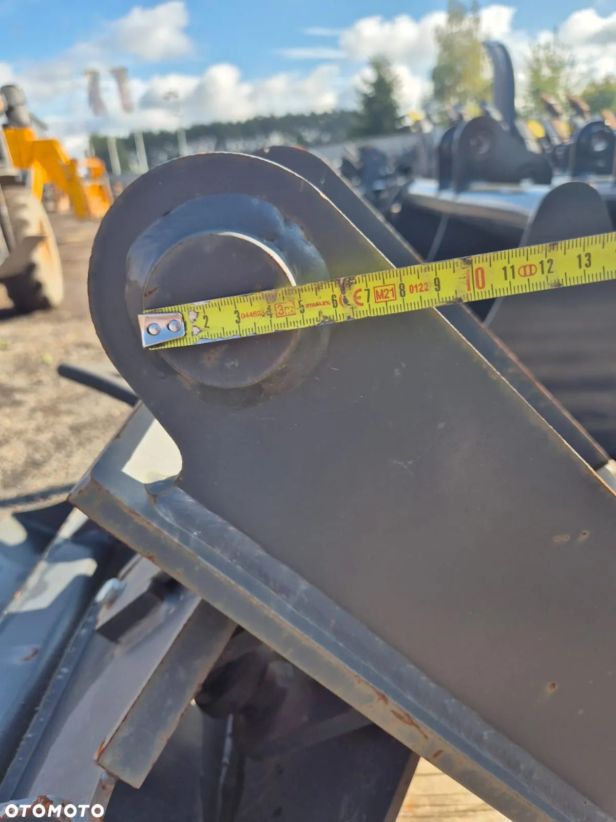 Łyżka hydrauliczna 100cm mocowanie MS03 maszyny 2,5-3t - 2