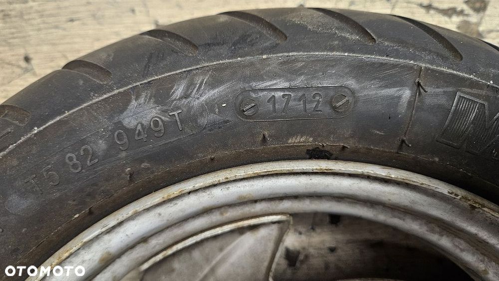 Felga koło 10x2.15 Sym Mio opona Michelin 90/90-10 - 15