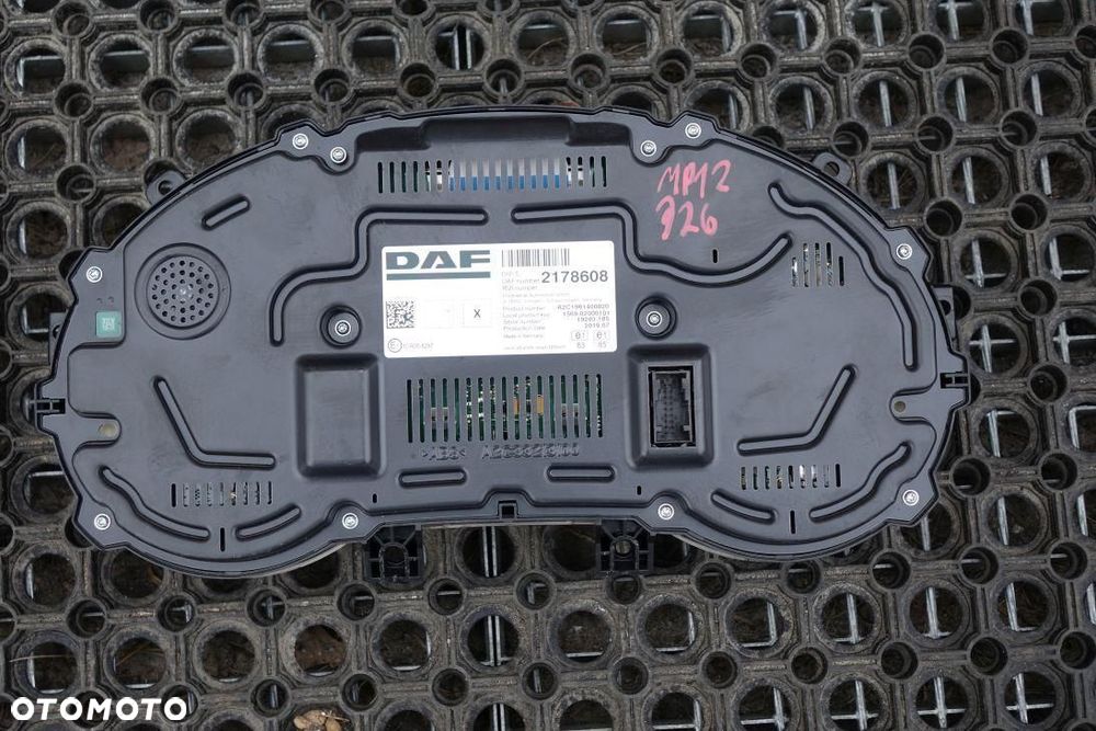 LICZNIK ZEGARY EUROPA DAF XF106 A2C1981400020 2178608 - 3