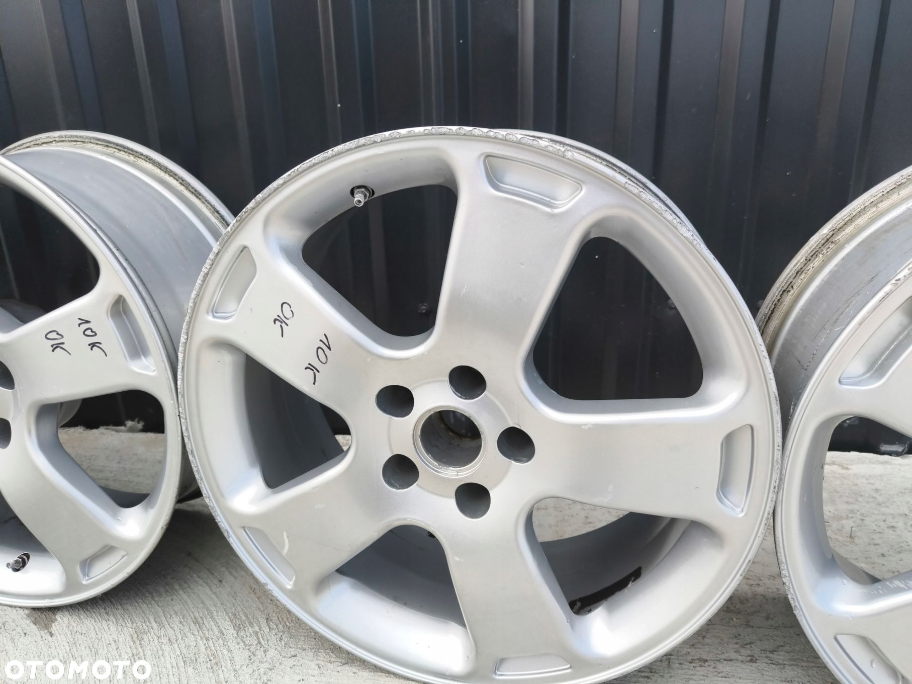 FELGA FELGI KOMPLET AUDI VW SEAT SKODA GAMAPARTS S7038 7.5J R18 ET20 *10K* - 8