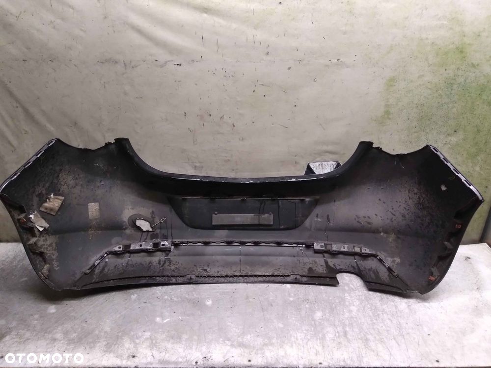 / ZDERZAK TYŁ TYLNY OPEL ASTRA J 4 IV Z177 SZARY GRAFITOWY HB - 4