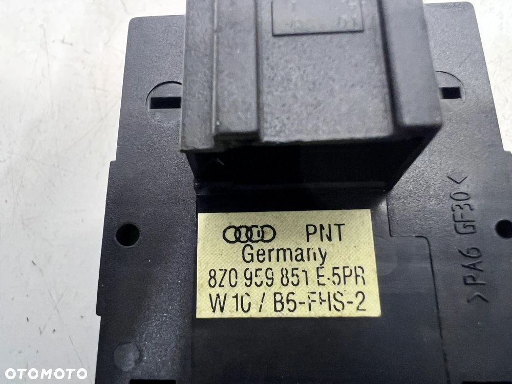 PRZEŁĄCZNIK WŁĄCZNIK SZYB AUDI A3 8P3 8Z0959851E KOMPLET 1/25 - 4