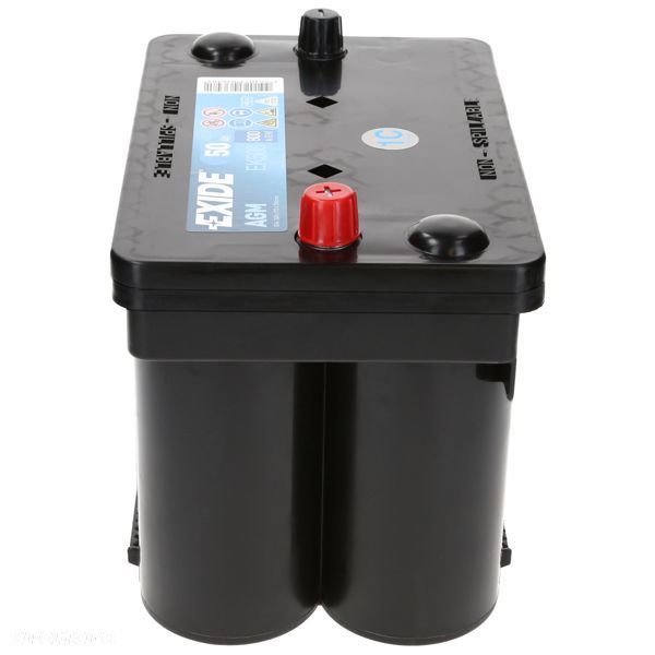 Akumulator Exide AGM 50Ah 800A EK508 STARTSTOP L - 7