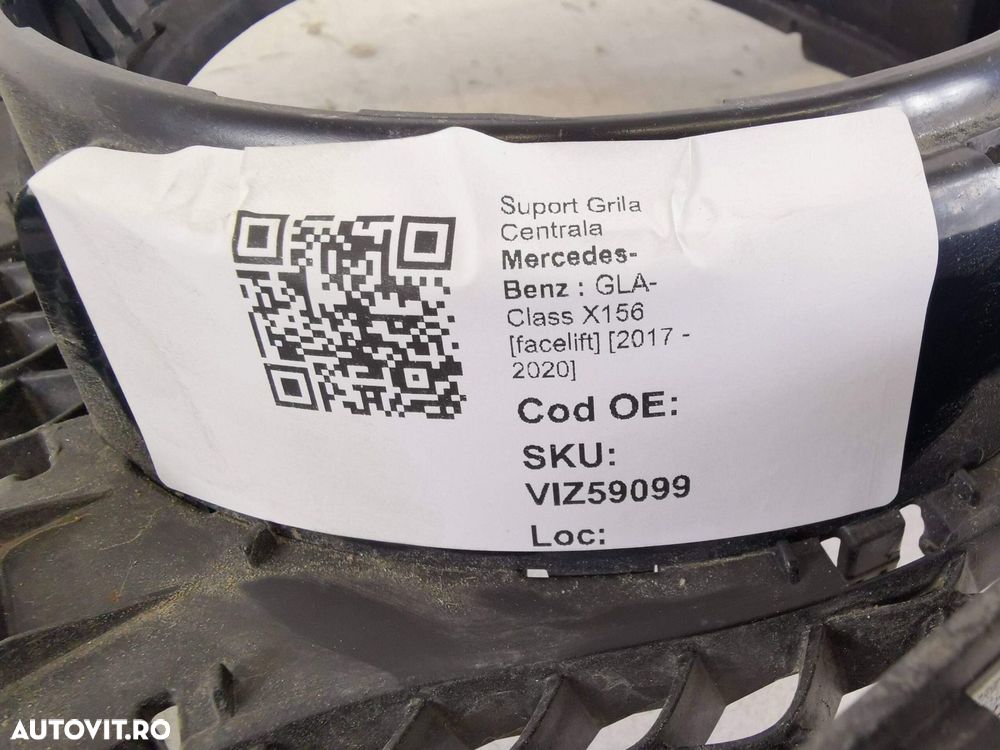 Suport Grila Centrala Mercedes-Benz GLA-Class X156 [facelift] 2017 201 - 8