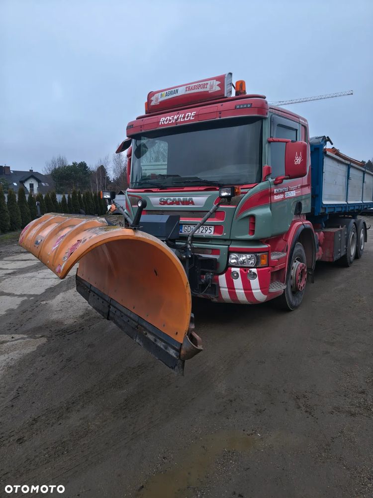 Scania Wywrotka, pług, piaskarka, posypywarka, AKCJA ZIMA - 1