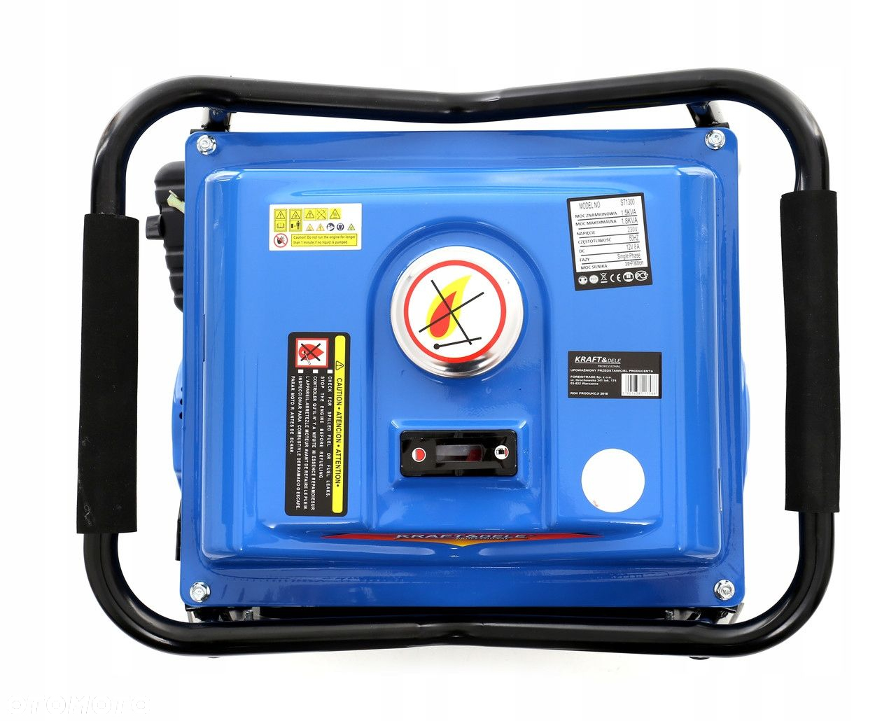 AGREGAT PRĄDOTWÓRCZY GENERATOR PRĄDU PRZENOŚNY JEDNOFAZOWY 1500W 230V KD140 - 7