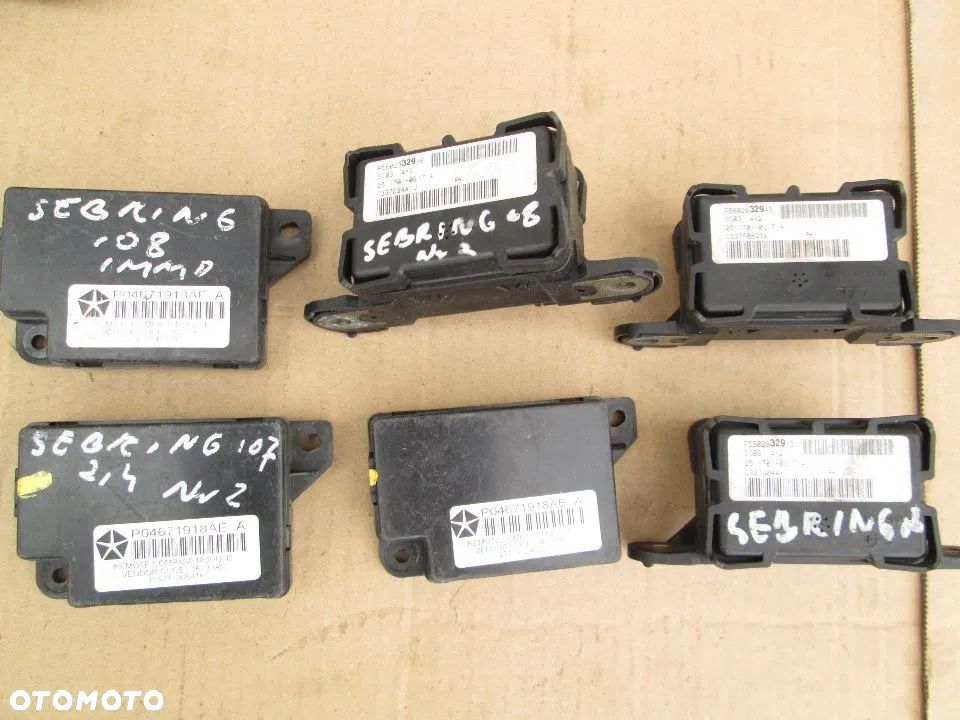 moduŁ komputer chrysler sebring dodge caliber avenger jeep compass - 1