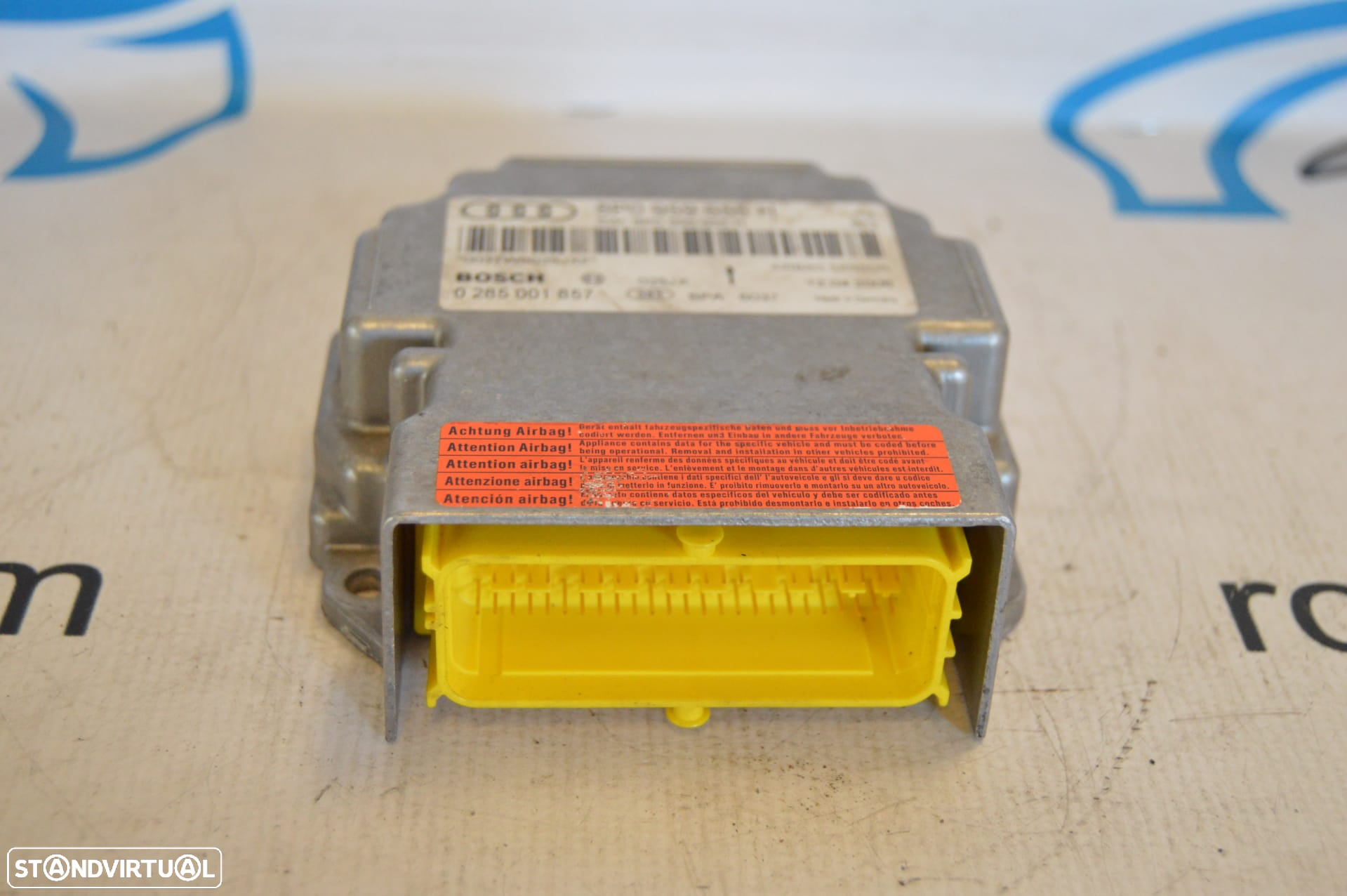 CENTRALINA AIRBAG BOSCH ORIGINAL 8P0959655H 8P0959655 AUDI A3 8P 8PA SPORTBACK 2.0 TDI 170CV BMN - 4