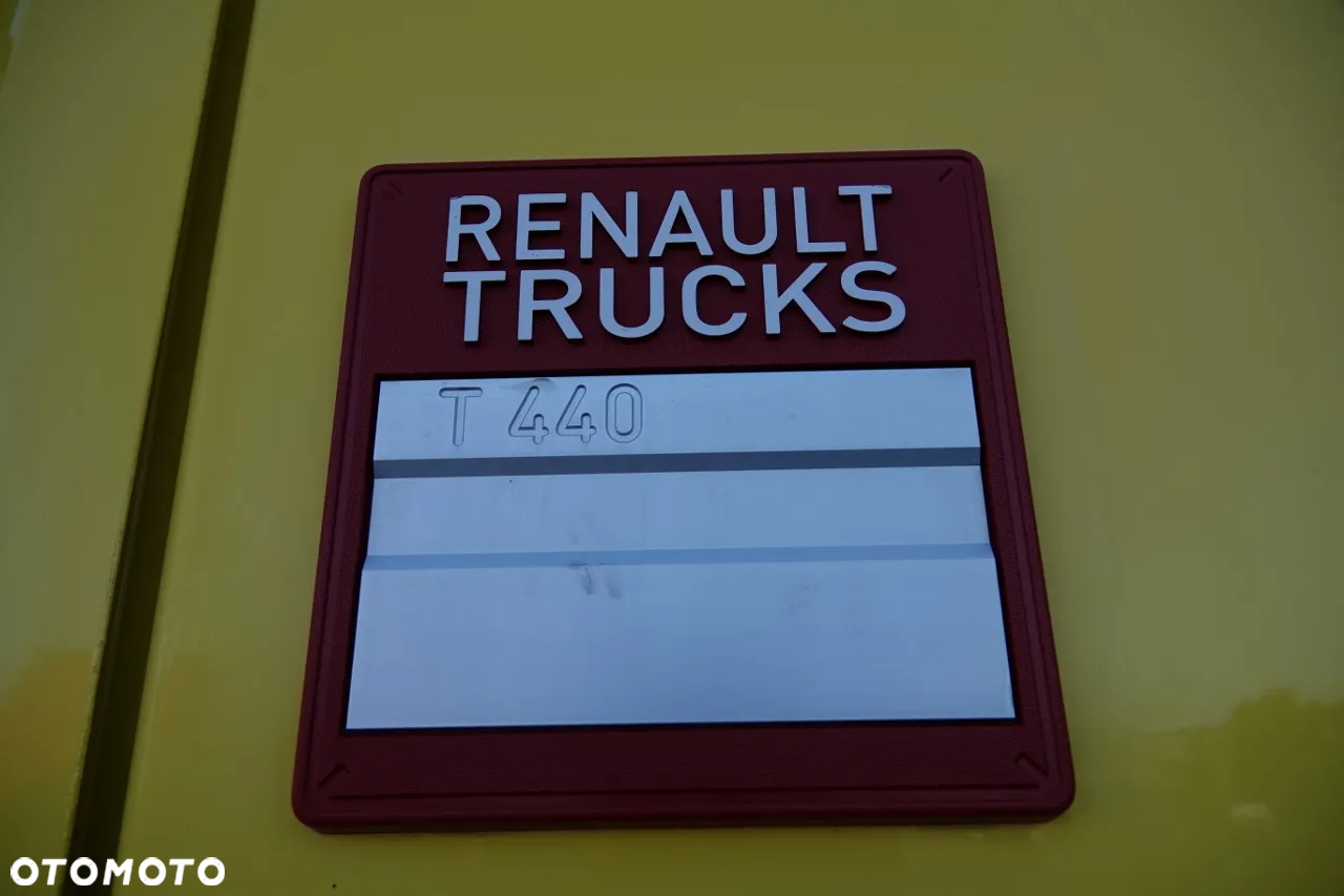 Renault T 440 / 13 LITROWY / RETARDER / KLIMA POSTOJOWA /  ALUFELGI / SPROWADZONA / PO KONTRAKCIE SERWISOWYM - 20