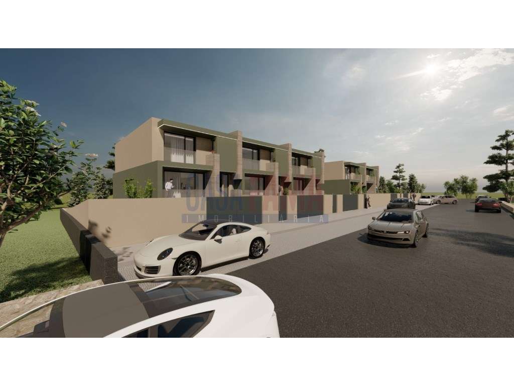 Novas Moradias em Banda em Fradelos - Vila Nova de Famalicão - Grande imagem: 2/8