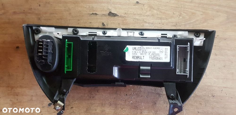 RENAULT SCENIC I LIFT PANEL KLIMATYZACJI 7700435401 - 2