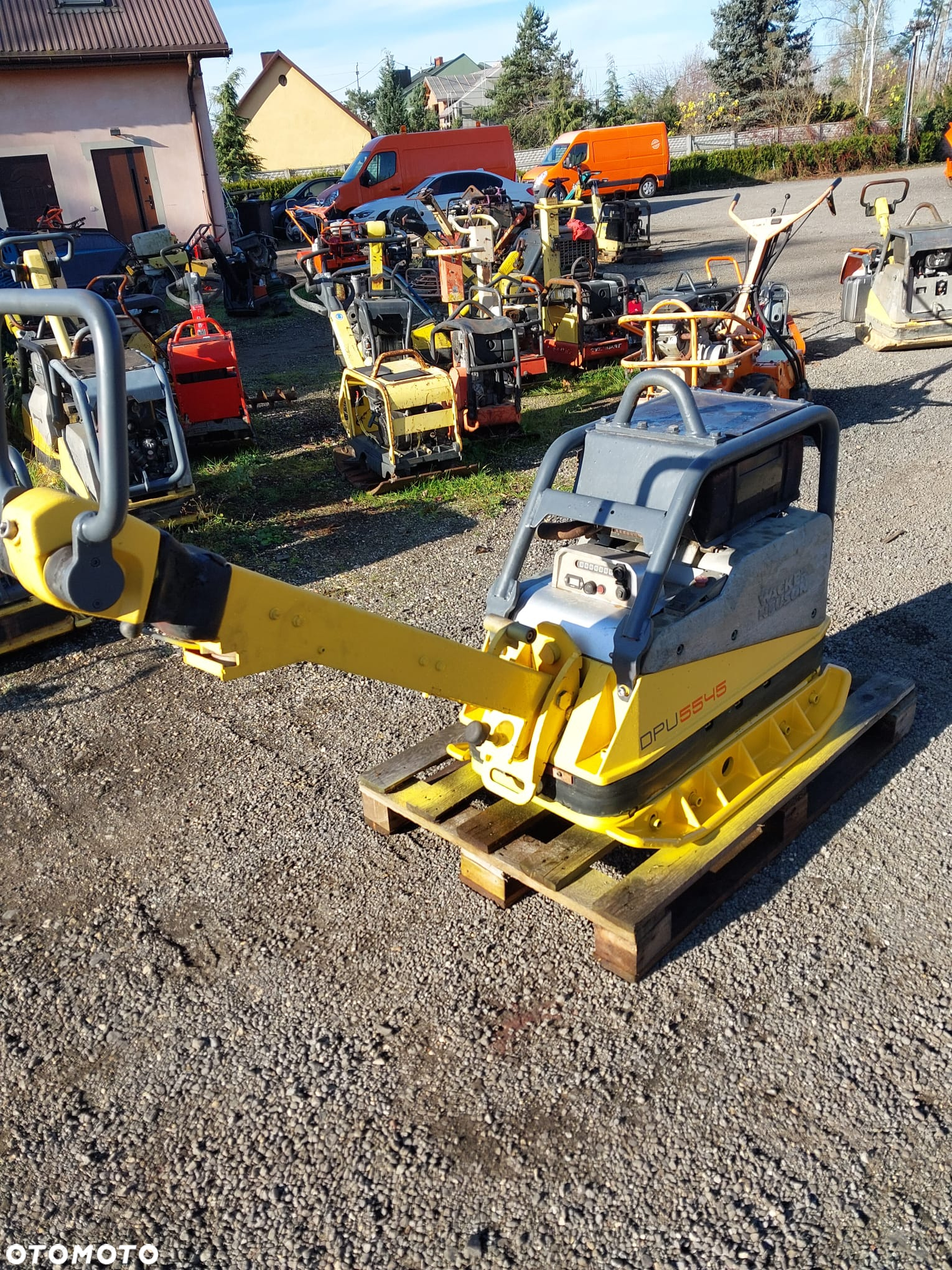 Wacker DPU 5545 zagęszczarka gruntu - 5