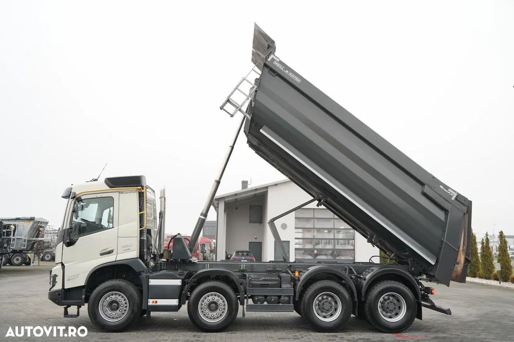 Volvo FMX 460 / 8x4 / BASCULATOR SPATE / MEILLER KIPPER / EURO 6 / - 2