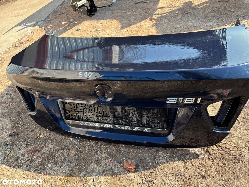 BMW 3 E90 Sedan klapa tylna A35/5 MONACOBLAU METALLIC - 2