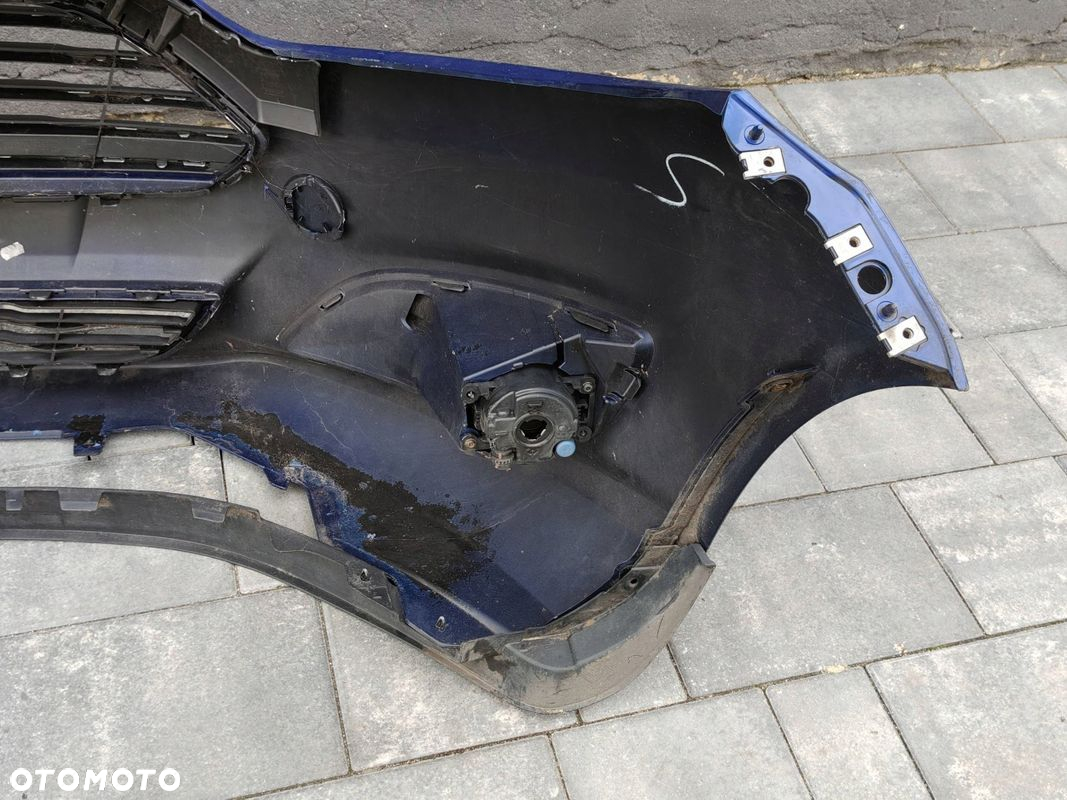 ZDERZAK PRZÓD PRZEDNI FORD FIESTA MK7 LIFT DEEP IMPACT BLUE - 11