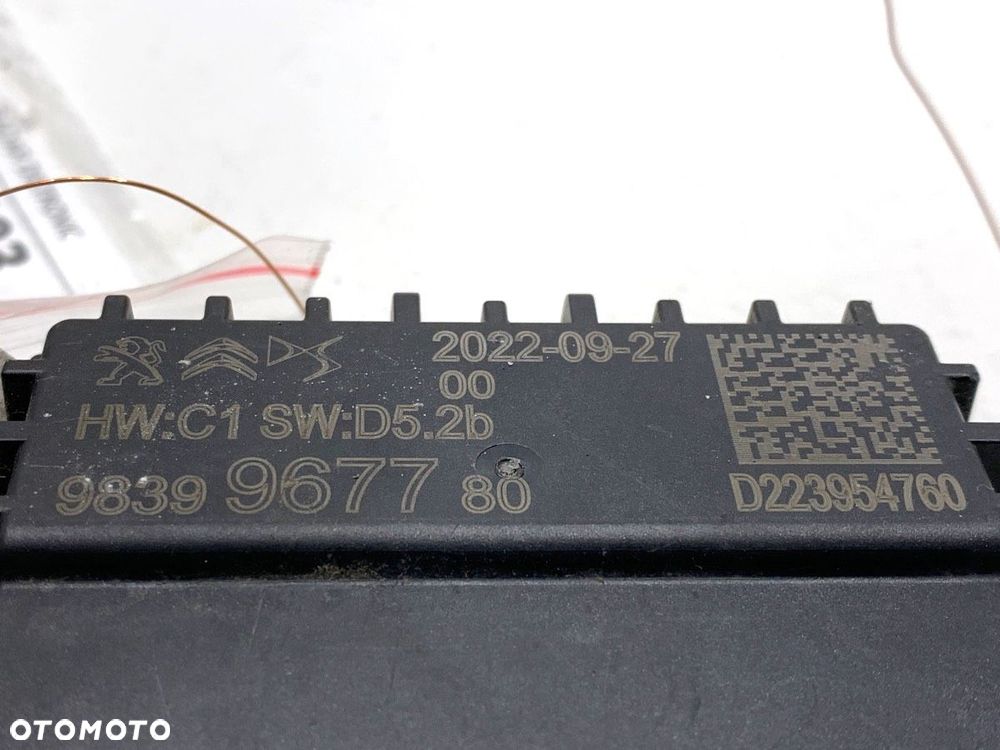 RADAR DISTRONIC PEUGEOT 3008 SUV (MC_, MR_, MJ_, M4_) 2016 - 2022 Hybrid4 (M45GBU) 147 kW [200 KM] - 4