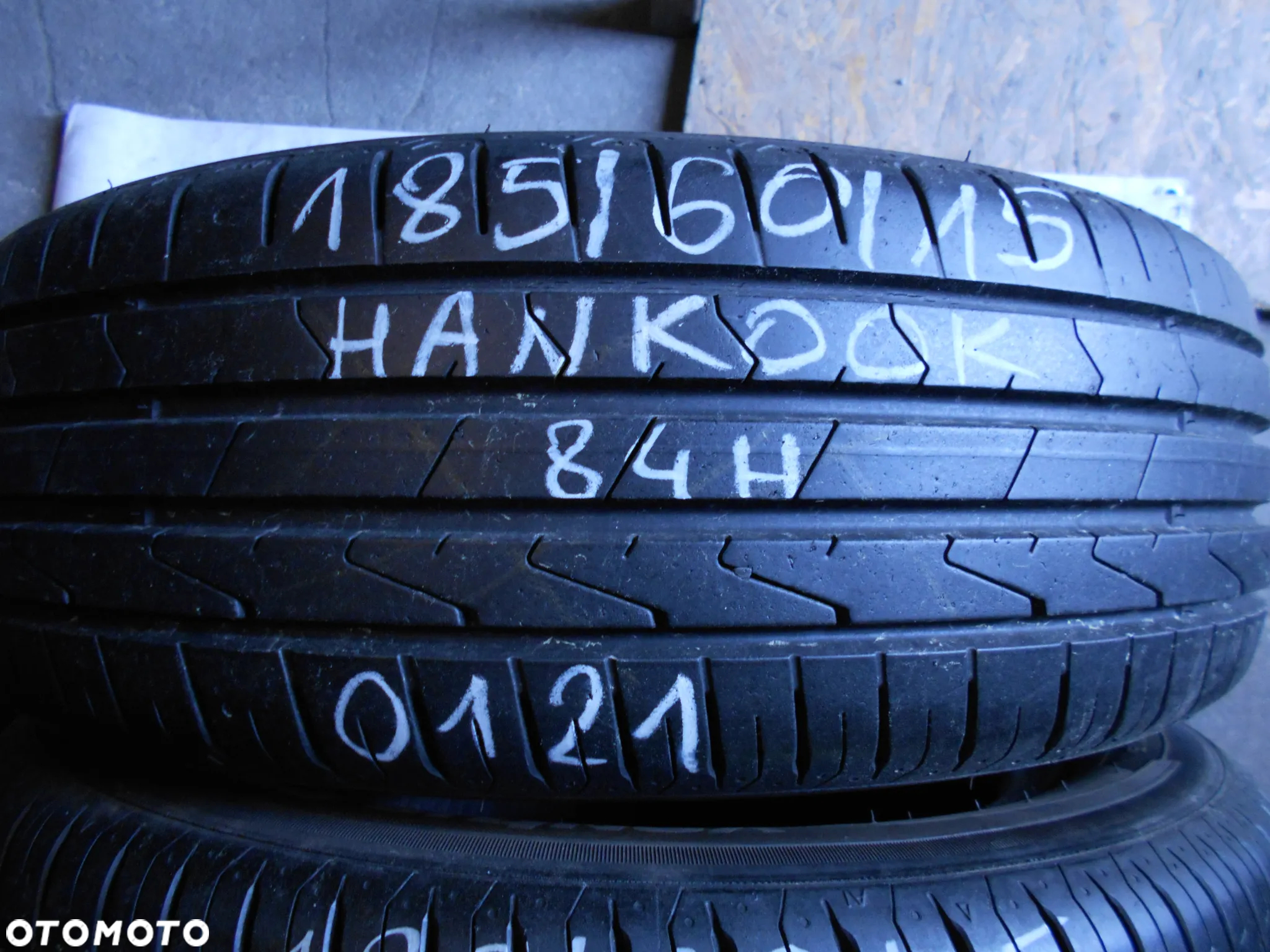 OPONA POJEDYNKA  185/60R15 HANKOOK VENTUS PRIME 3 DOT 0121 8MM - 2