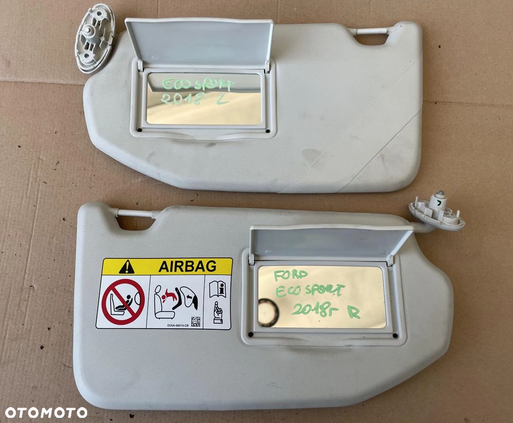 Osłona przeciwsłoneczna słonecznik Ford EcoSport 2018r. prawy lewy OE - 1