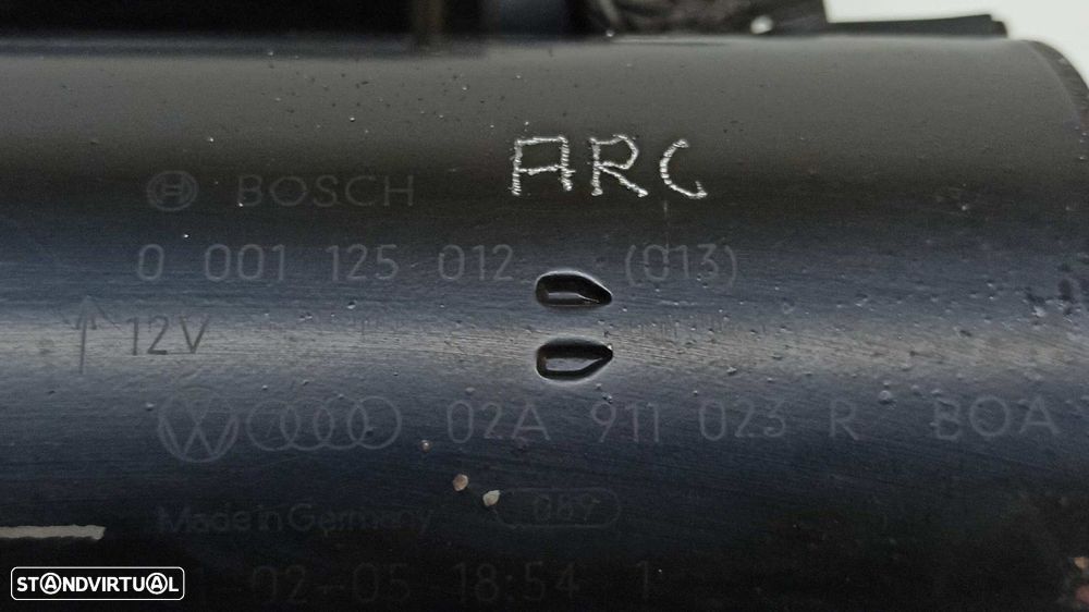 MOTOR DE ARRANQUE VOLKSWAGEN BORA BERLINA (1J2) TRENDLINE - 2