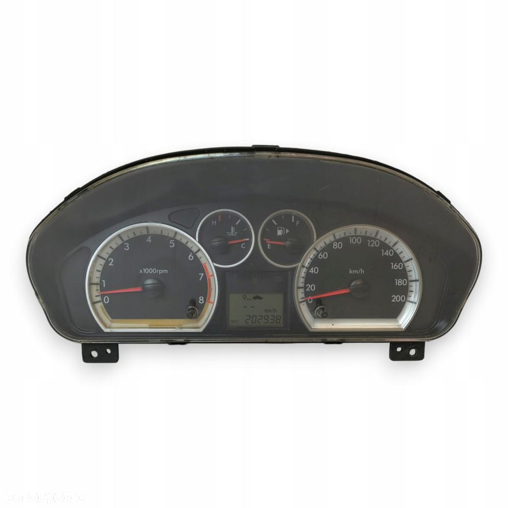 LICZNIK ZEGARY 96814468 Chevrolet Aveo II 1.2 1.4 16V Benzyna 202 938km eu - 1